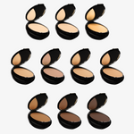 Full coverage foundation and powder all-in-one. FREE OF Cruelty-Free, Hypoallergenic, Non-Comedogenic, Halal Certified, and EU Compliant. Free of Parabens and Fragrances.