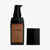 Achieve a flawless and polished look with our water-based liquid foundation, resulting in a perfectly comfortable matte finish. THIS PRODUCT IS
Cruelty-Free, Hypoallergenic, Non-Comedogenic, Halal Certified, and EU Compliant. Free of Parabens and Fragrances.