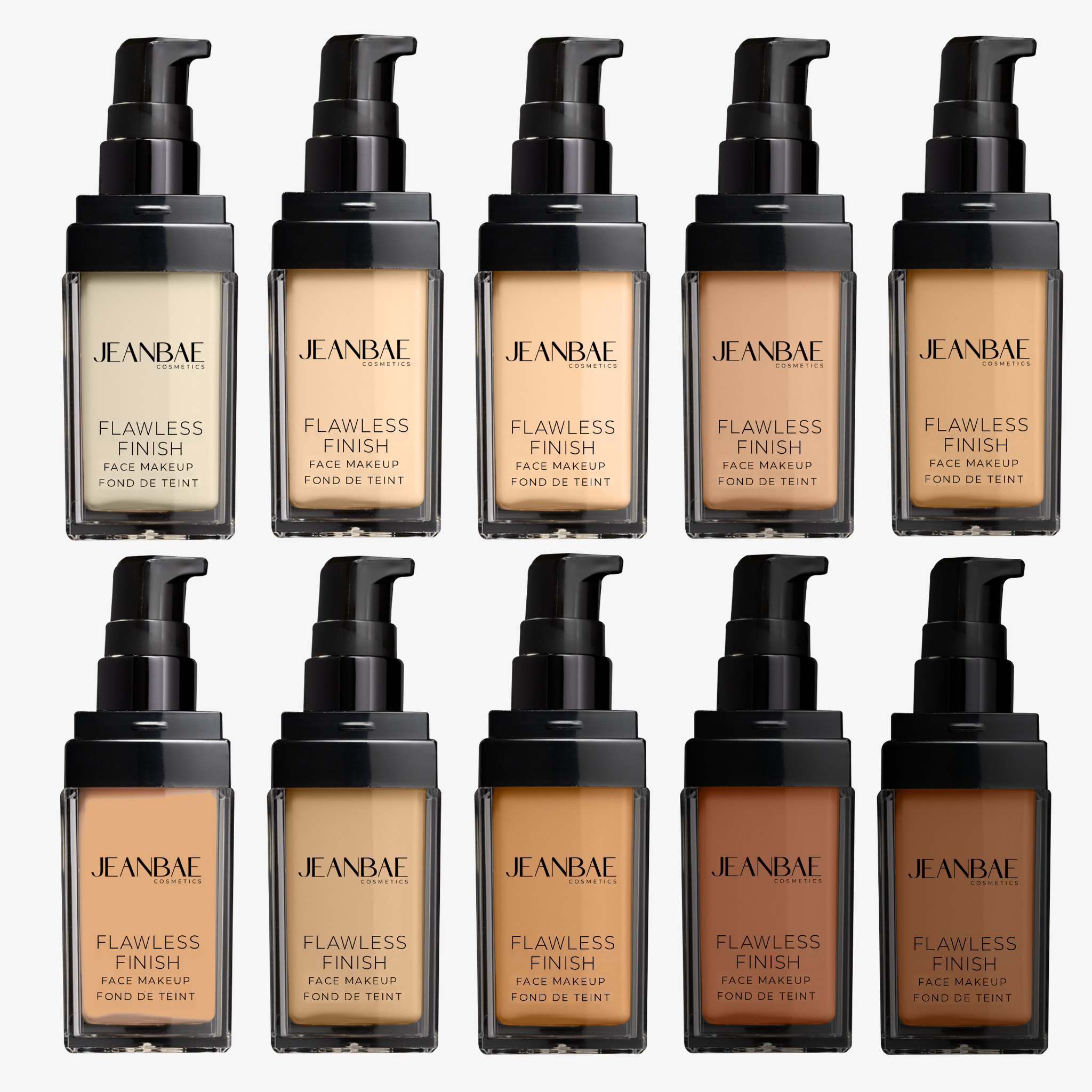 Achieve a flawless and polished look with our water-based liquid foundation, resulting in a perfectly comfortable matte finish. THIS PRODUCT IS Cruelty-Free, Hypoallergenic, Non-Comedogenic, Halal Certified, and EU Compliant. Free of Parabens and Fragrances.
